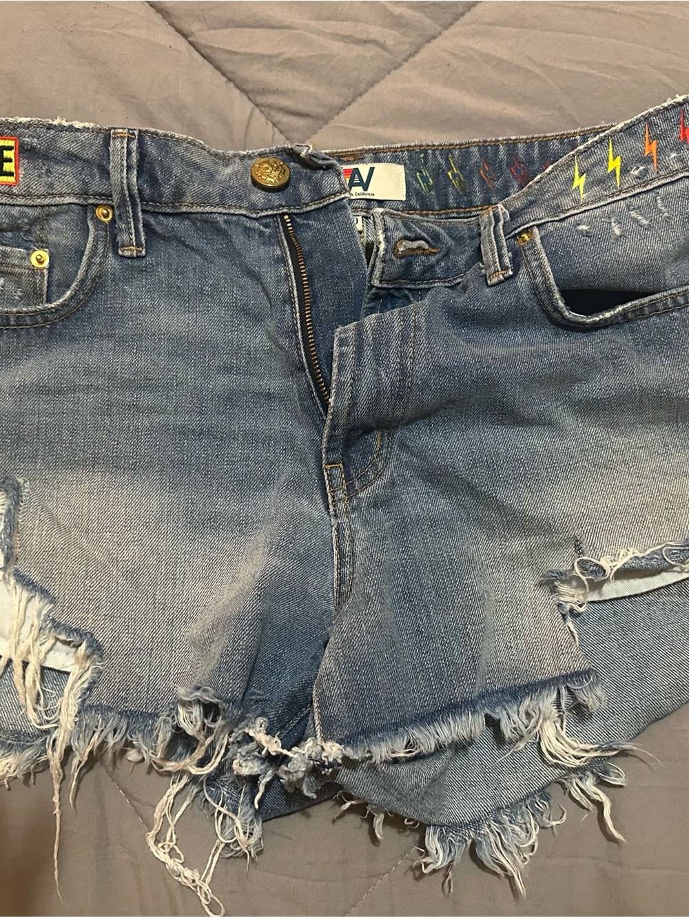 Aviator Nation Jean Shorts Sz 30